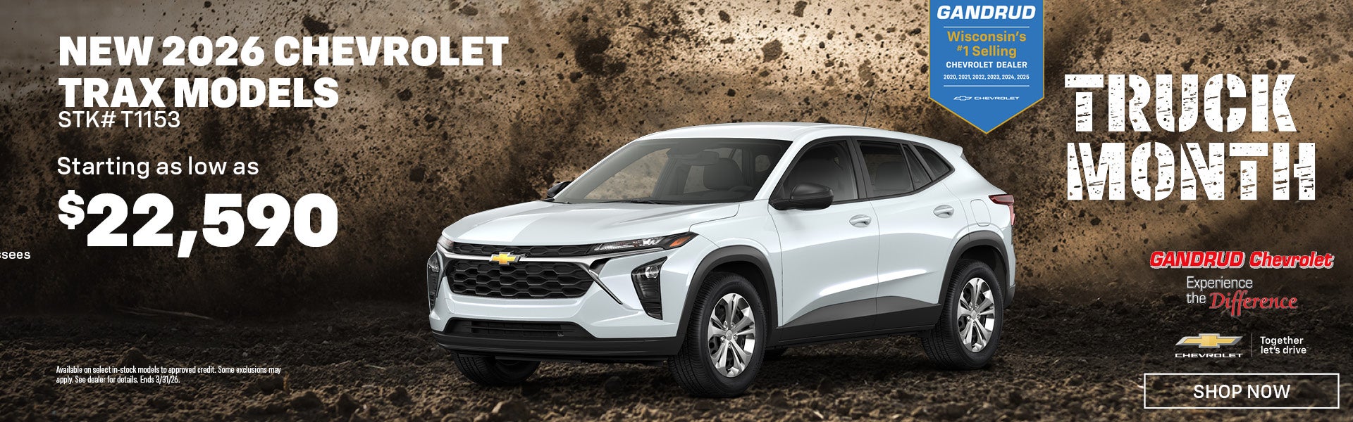 NEW 2026 CHEVROLET TRAX MODELS