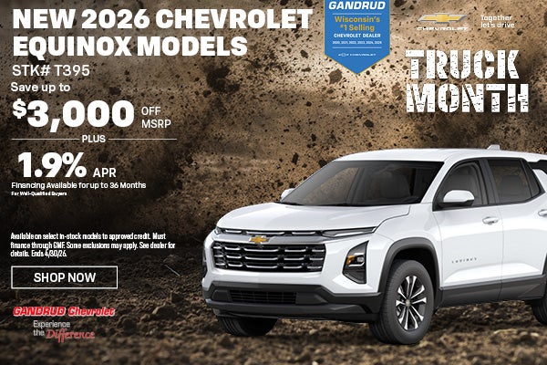 NEW 2026 CHEVROLET EQUINOX MODELS