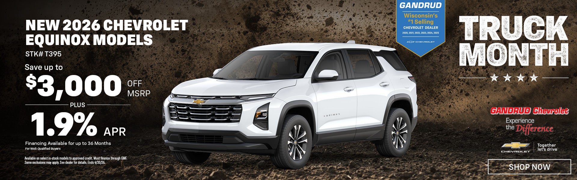 NEW 2026 CHEVROLET EQUINOX MODELS