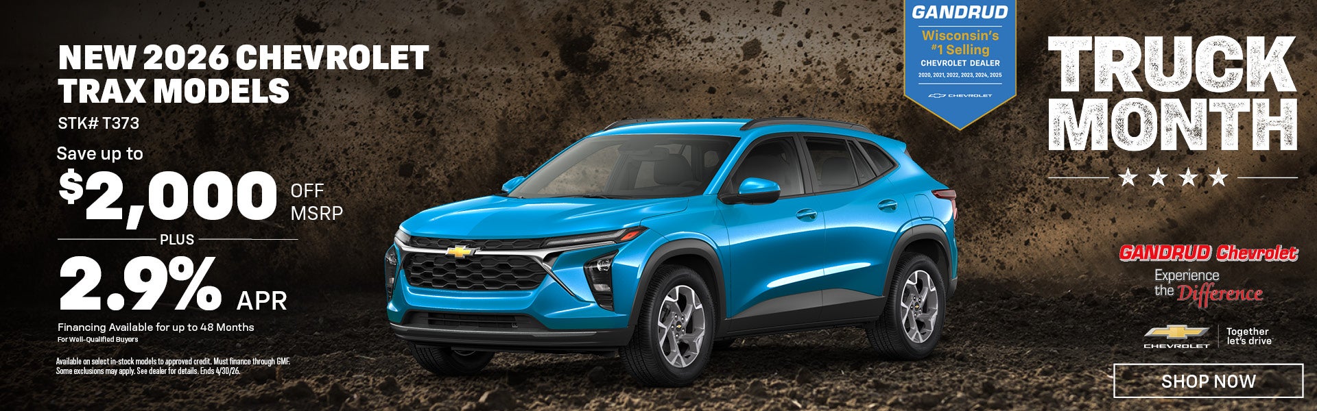 NEW 2026 CHEVROLET TRAX MODELS