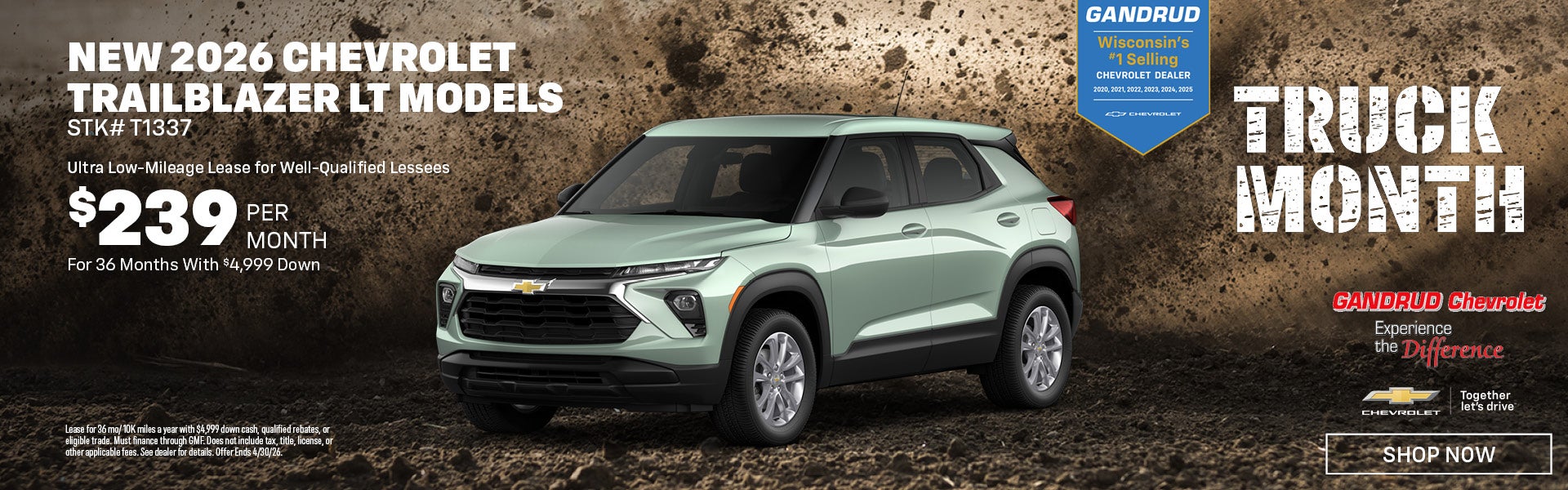 NEW 2026 CHEVROLET TRAILBLAZER LT MODELS