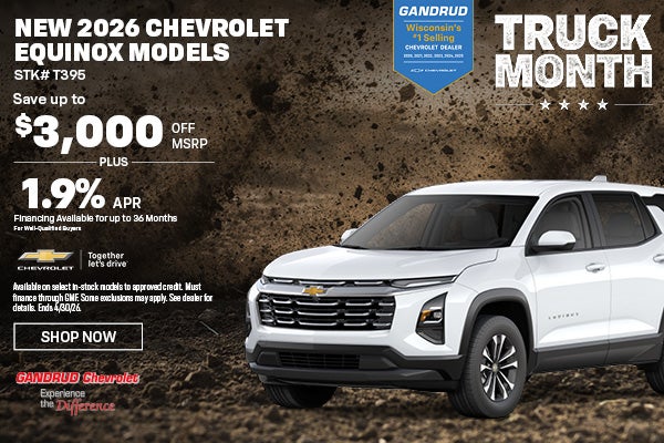 NEW 2026 CHEVROLET EQUINOX MODELS