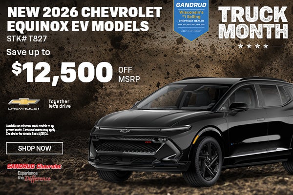 NEW 2026 CHEVROLET EQUINOX EV MODELS