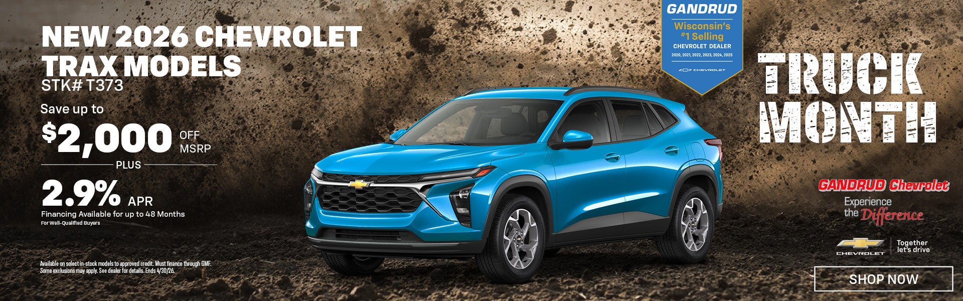 NEW 2026 CHEVROLET TRAX MODELS