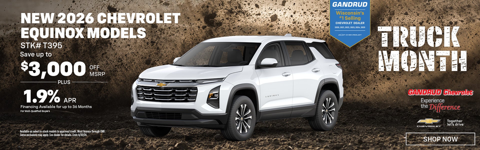 NEW 2026 CHEVROLET EQUINOX MODELS