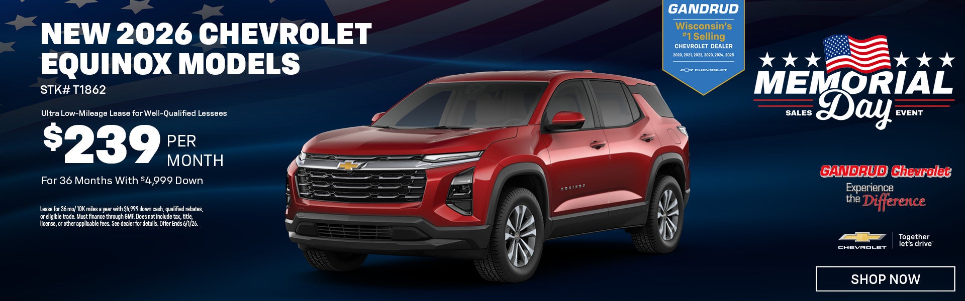 NEW 2026 CHEVROLET EQUINOX MODELS