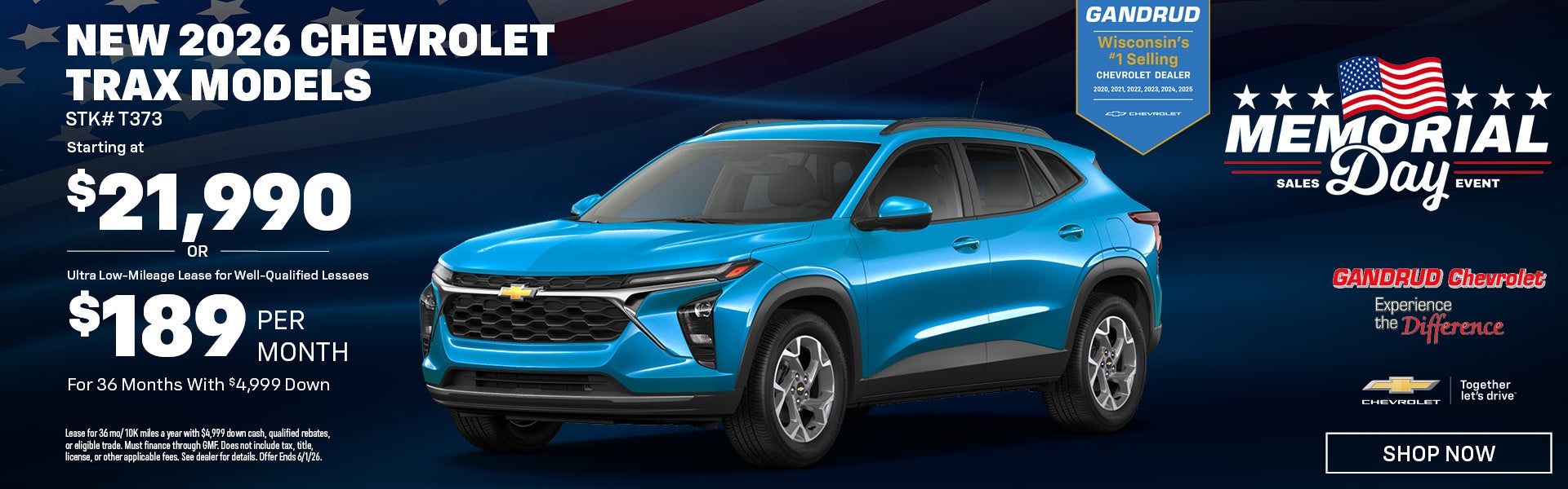 NEW 2026 CHEVROLET TRAX MODELS