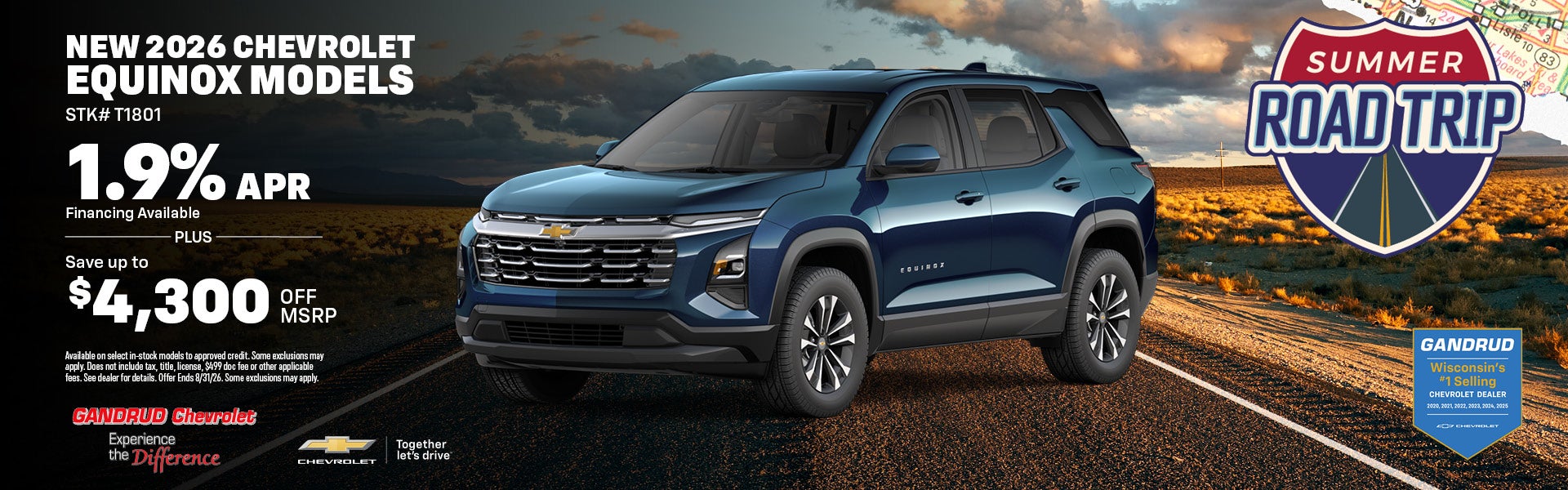 NEW 2026 CHEVROLET EQUINOX MODELS