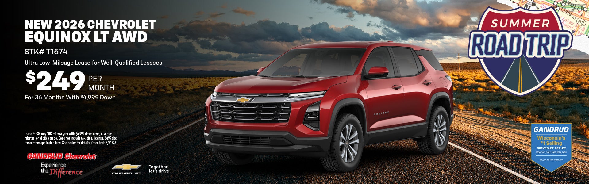 NEW 2026 CHEVROLET EQUINOX LT AWD