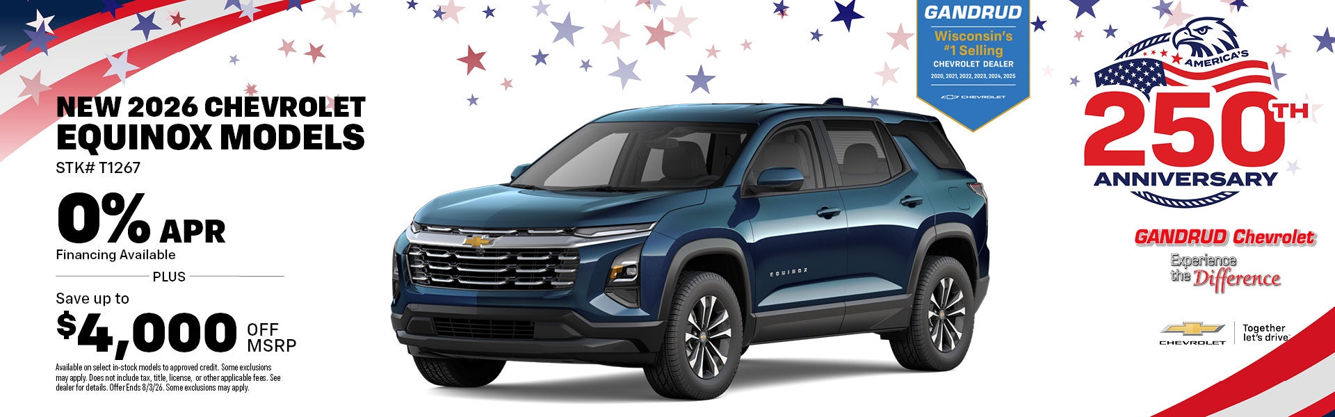 New 2026 Chevrolet Equinox Models