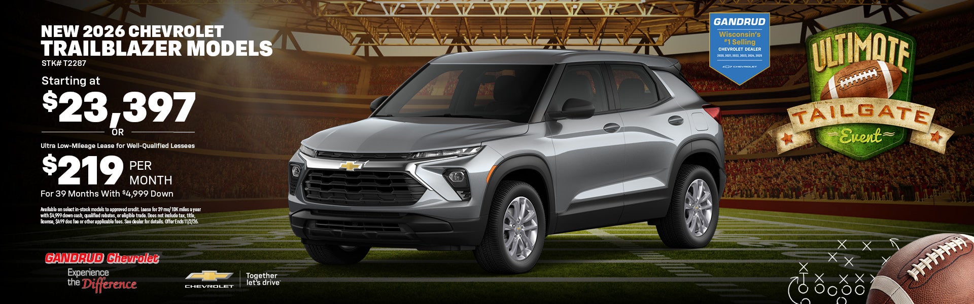 New 2026 Chevrolet Trailblazer Models 