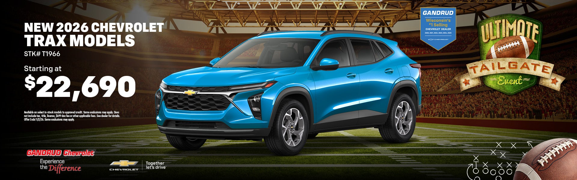 New 2026 Chevrolet Trax Models 