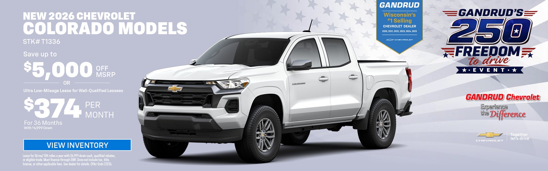 NEW 2026 CHEVROLET COLORADO MODELS