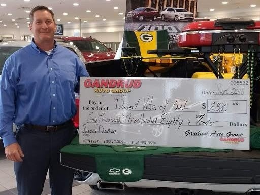 gentleman with big check