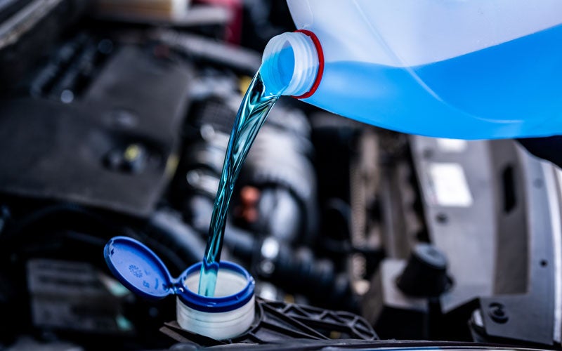 Coolant being replaced - Gandrud Chevrolet in Green Bay WI